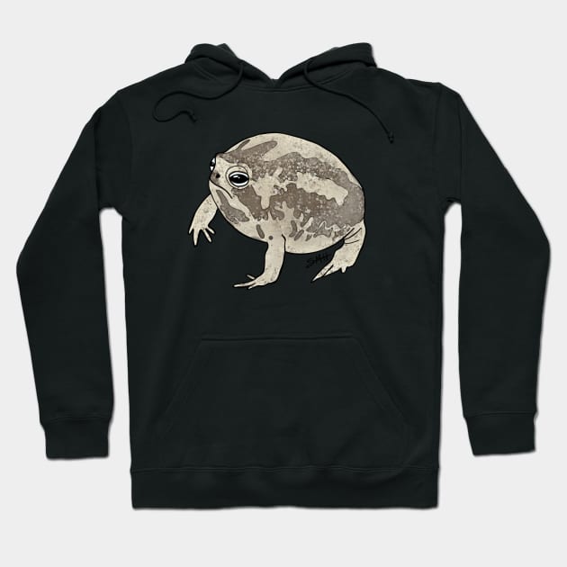 Desert Rain Frog Hoodie by sarahead